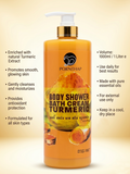 Pornthap Body Shower Bath Cream Turmeric.