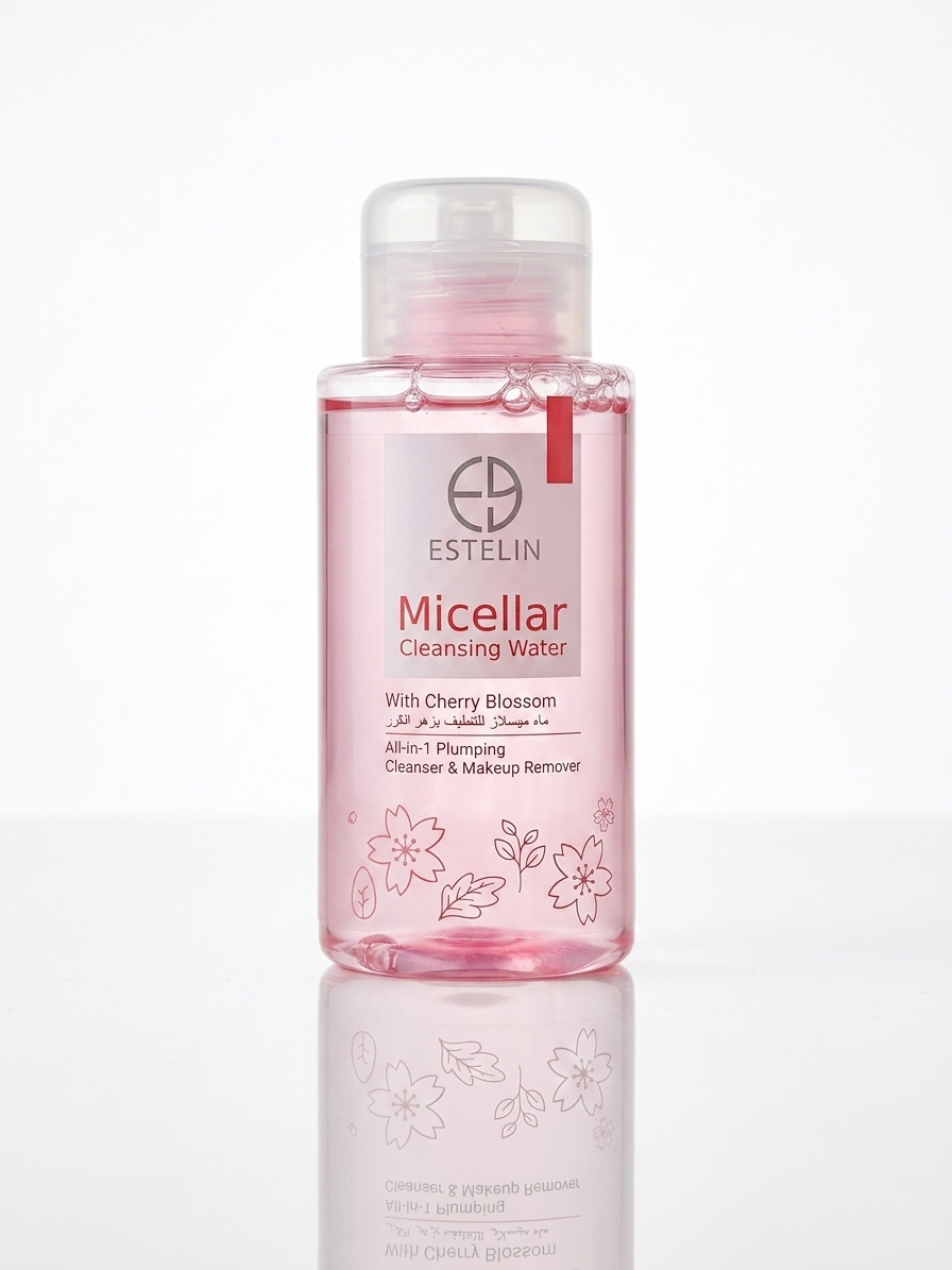 Estelin Micellar Cleansing Water with Cherry Blossom