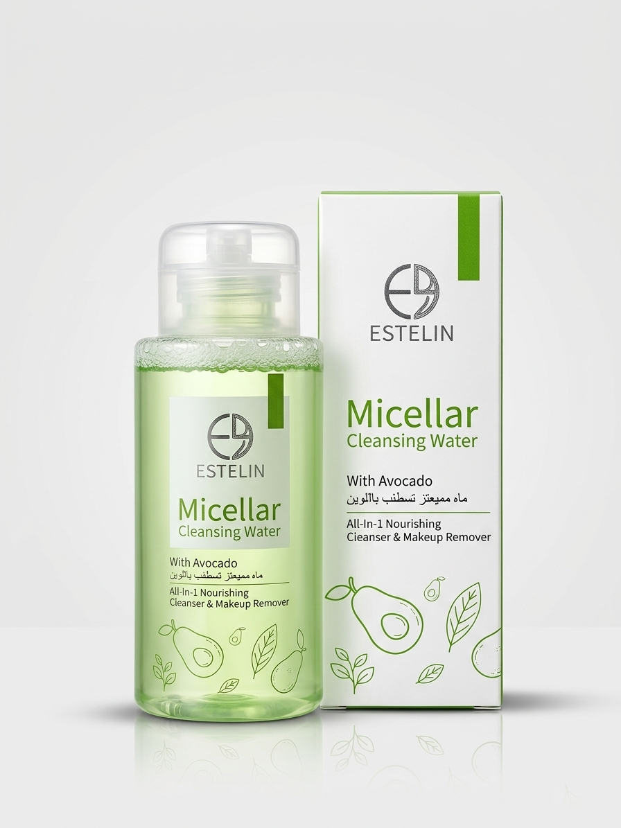 Estelin Micellar Cleansing Water with Avocado.